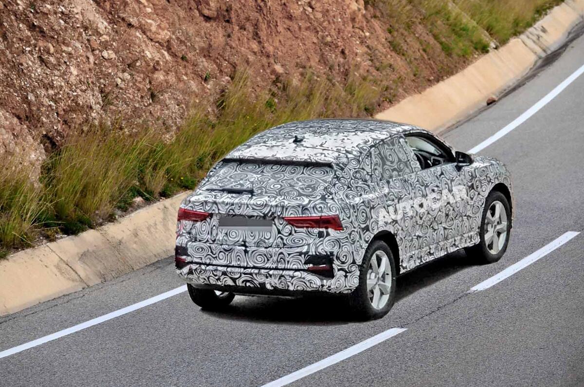 Audi RS Q3 Sportback spyshot