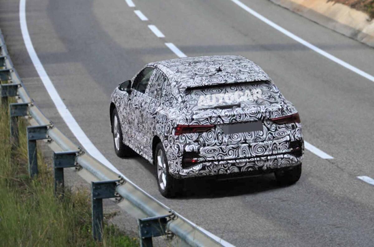 Audi RS Q3 Sportback spyshot