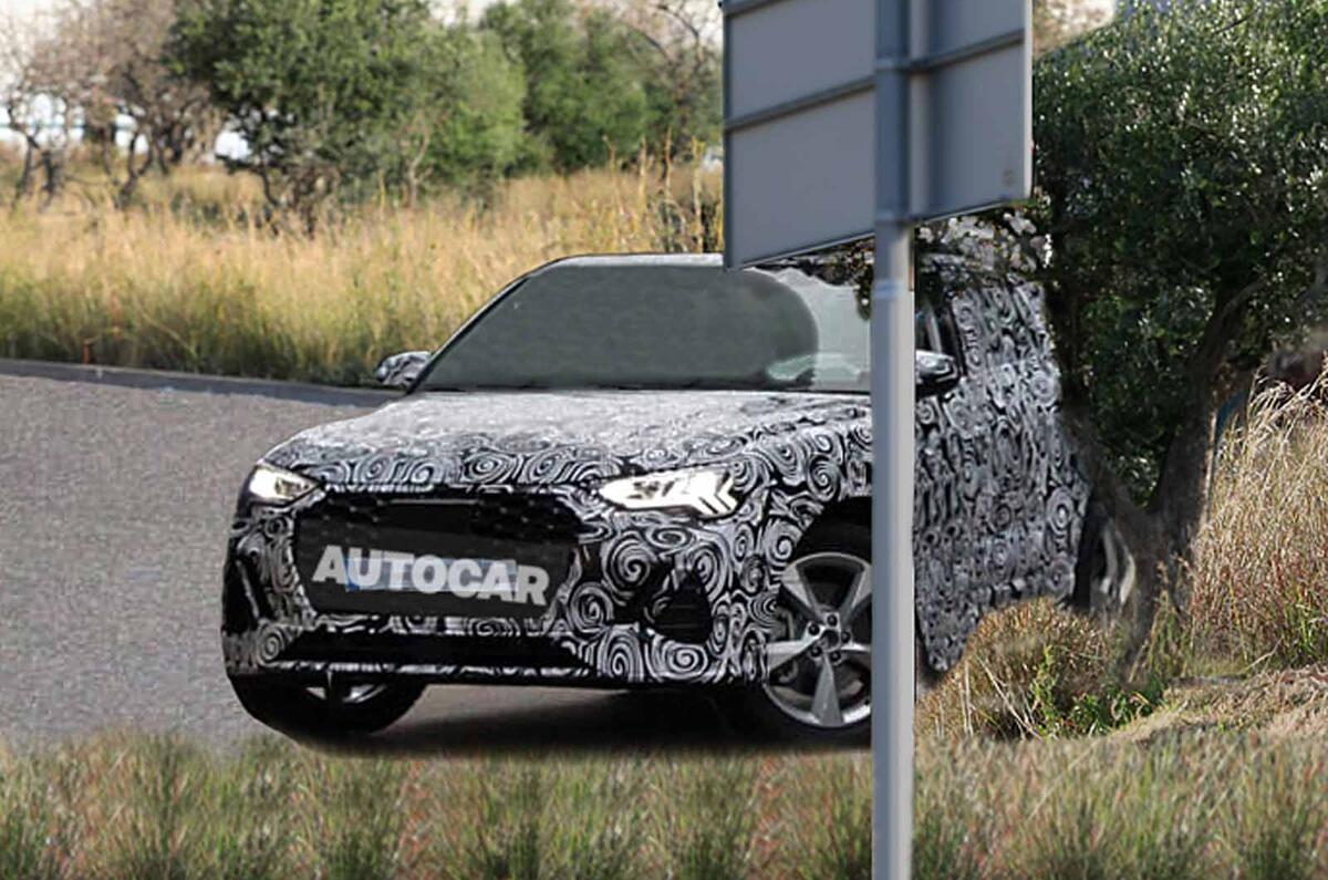 Audi RS Q3 Sportback spyshot
