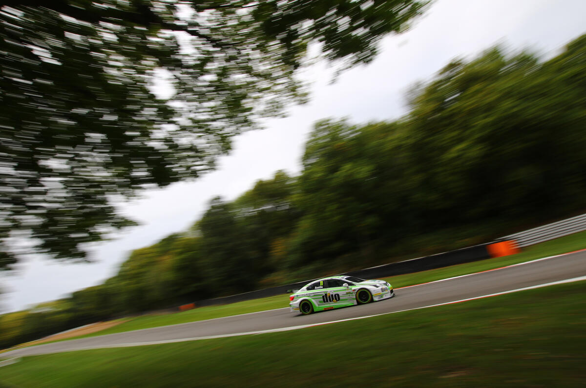 Rob Austin won race three in a Toyota Avensis