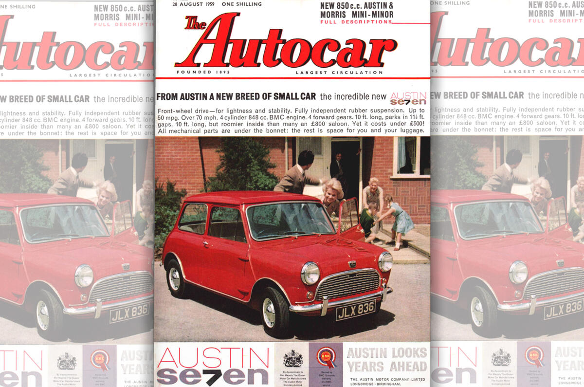 Autocar cover August 1959 Autocar cover August 1959