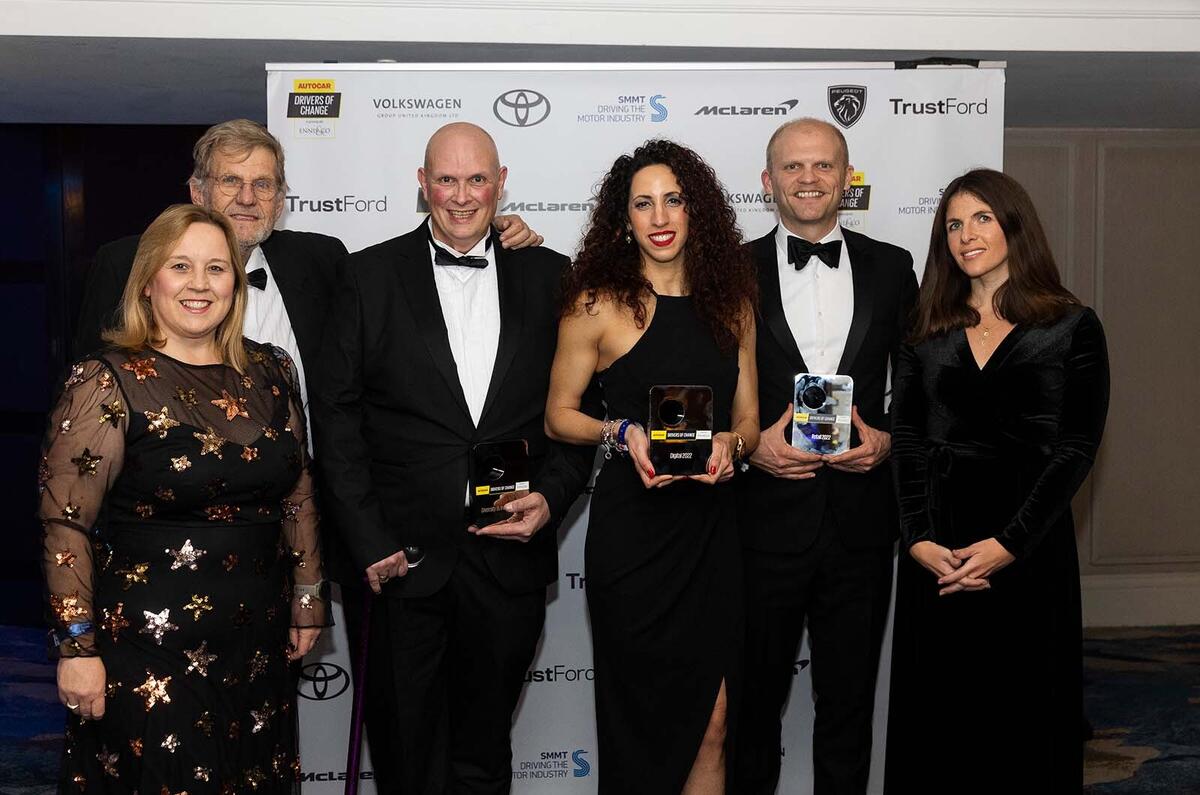 Autocar Drivers of Change winners 2022