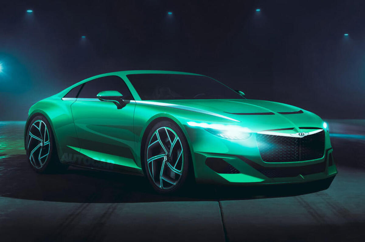 Autocar render bentley hero front