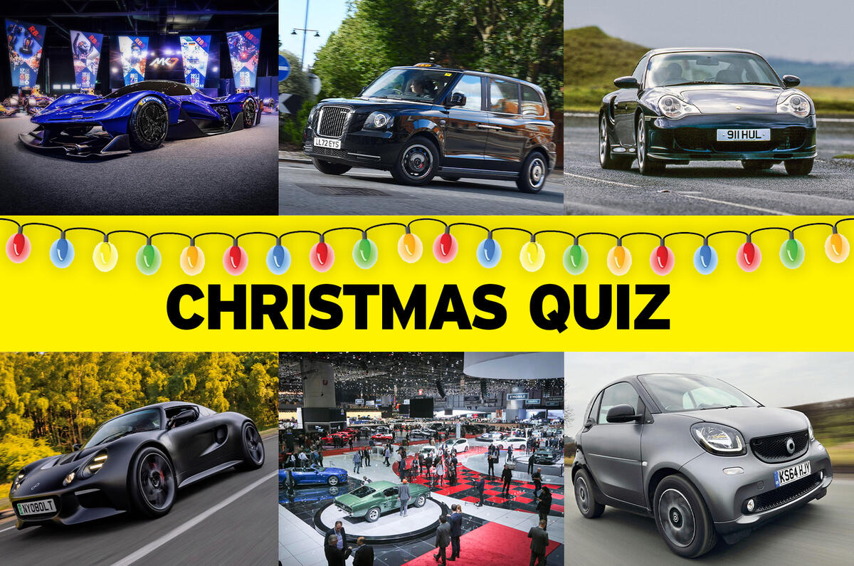 Autocar 2024 Christmas quiz