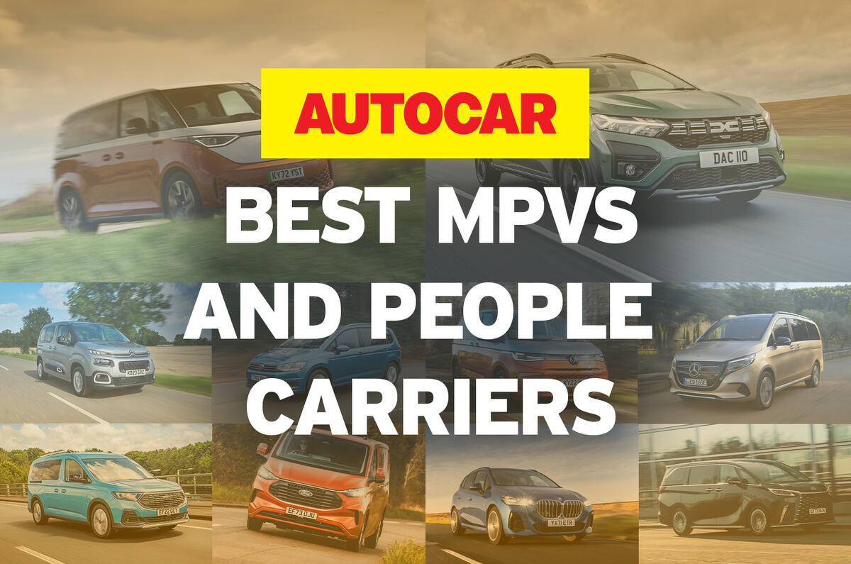 Autocar best MPVs and people carriers