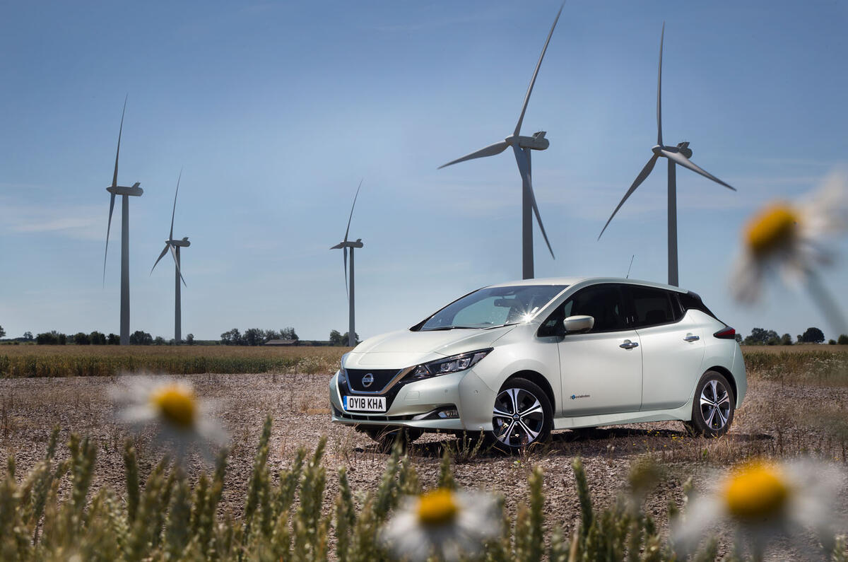 Nissan Leaf static
