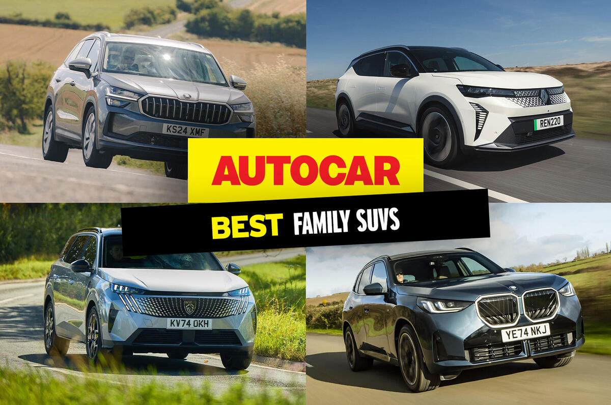 Autocar top ten best family SUVs