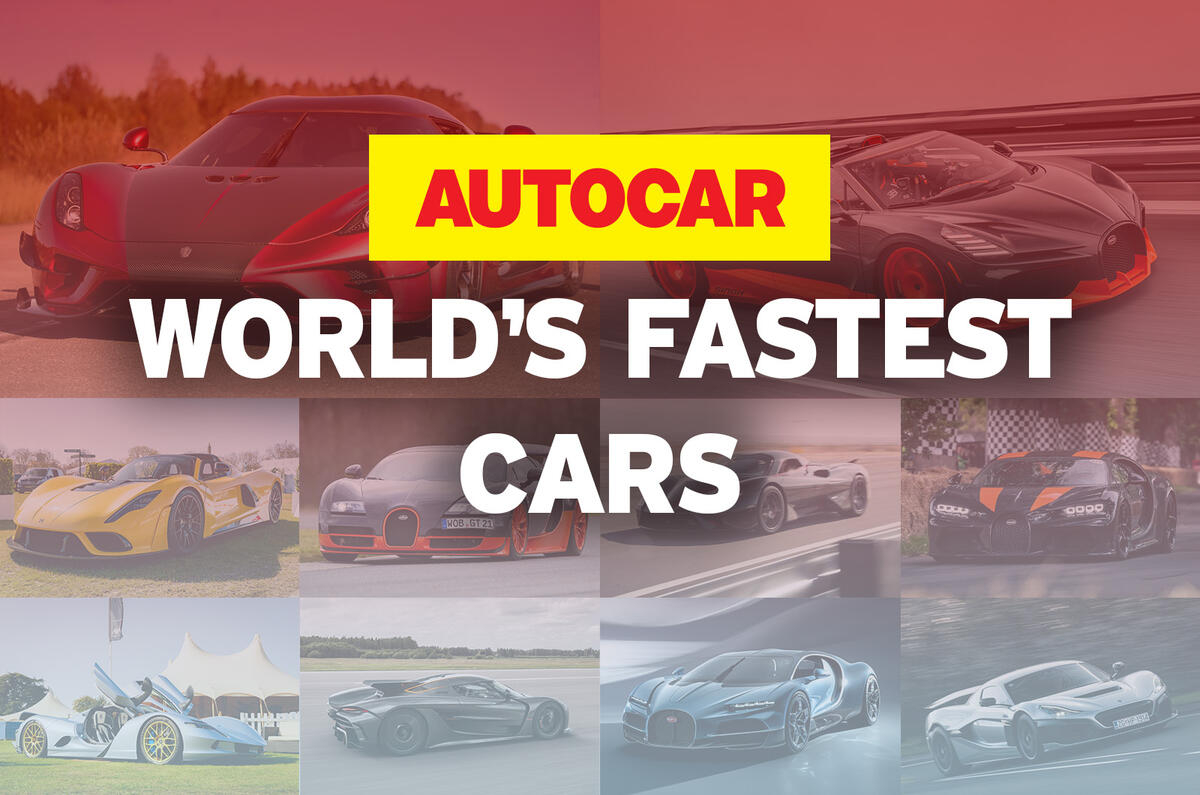 Autocar world's fastest cars