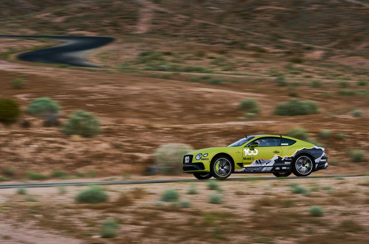 Autocar writers car of 2020: Bentley GT pikes peak - side Autocar writers car of 2020: Bentley GT pikes peak - side