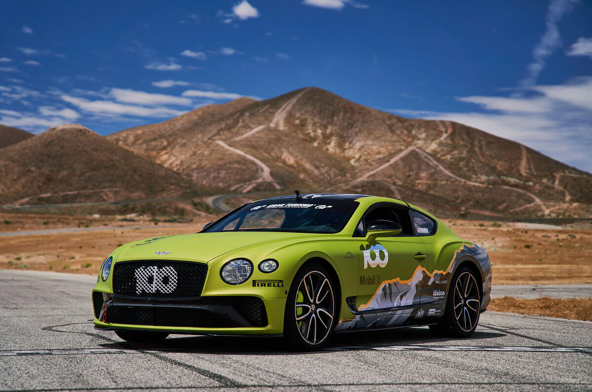 Autocar writers car of 2020: Bentley GT pikes peak - static Autocar writers car of 2020: Bentley GT pikes peak - static
