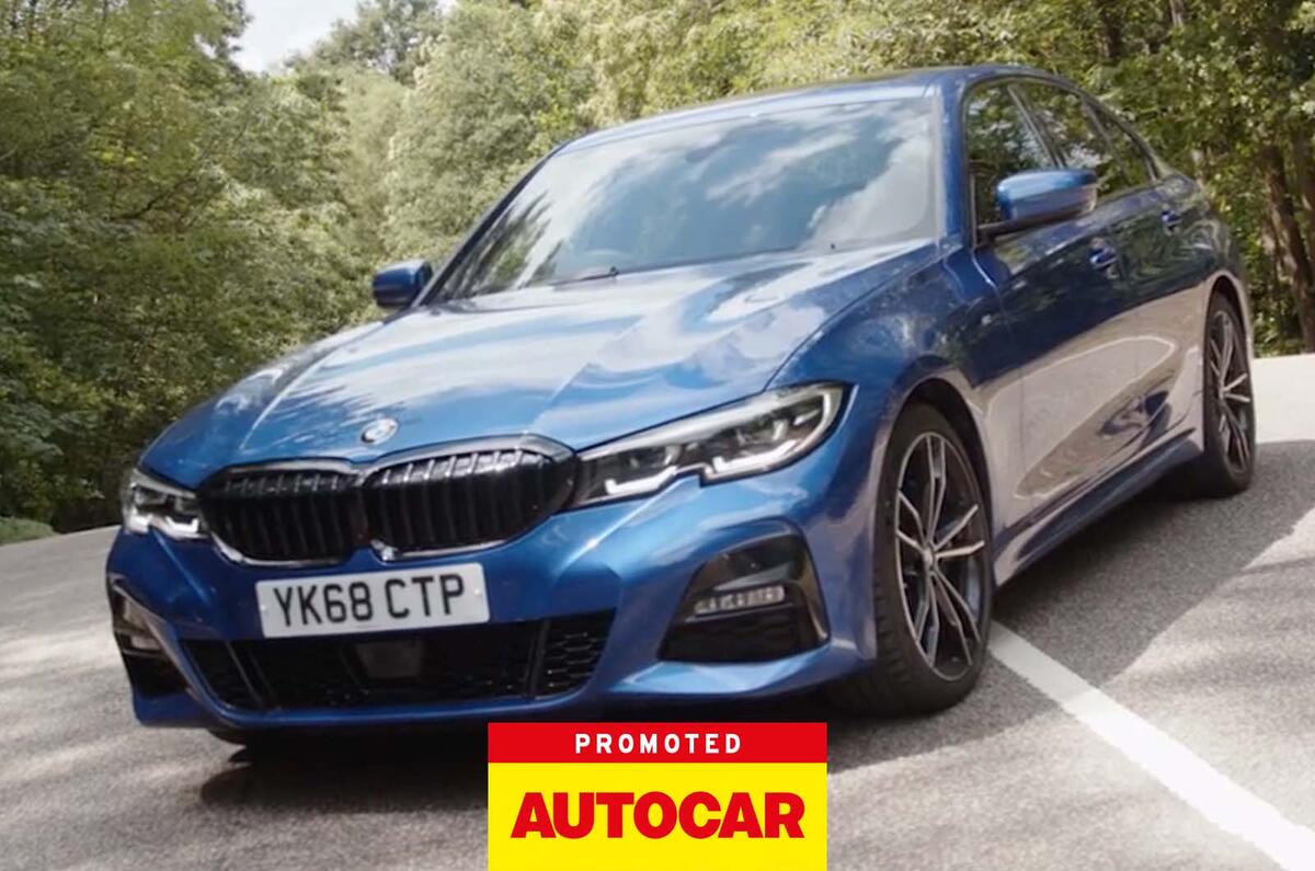 BMW 320d review - front