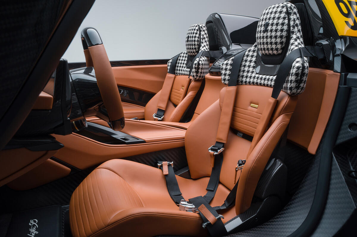 Automobili Pininfarina B95 front cabin Automobili Pininfarina B95 front cabin