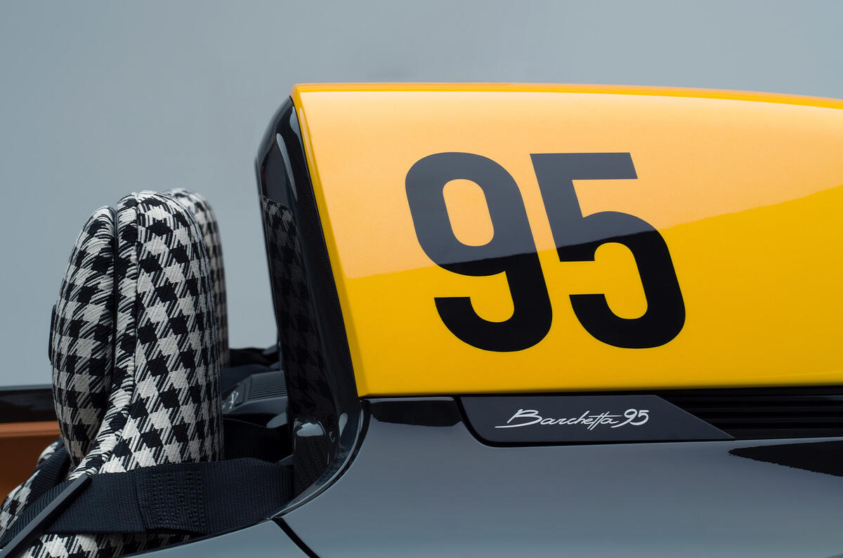 Automobili Pininfarina B95 race number Automobili Pininfarina B95 race number