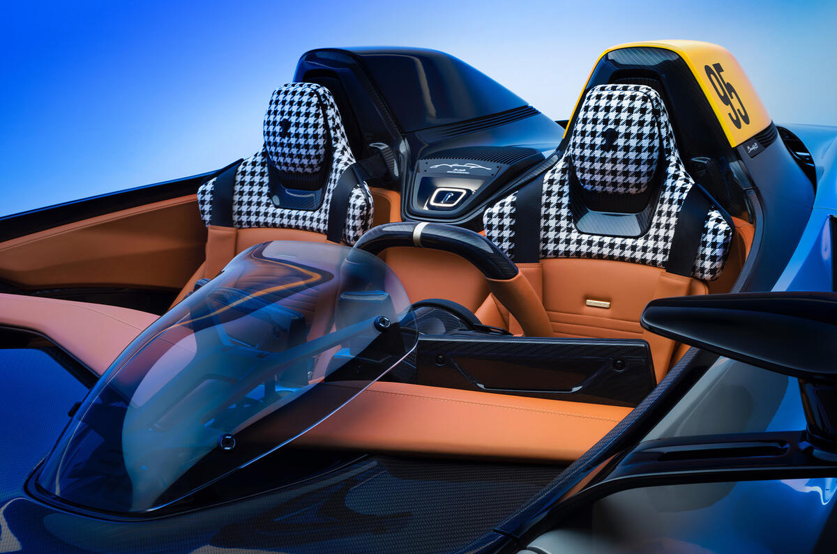 Automobili Pininfarina B95 seat details Automobili Pininfarina B95 seat details