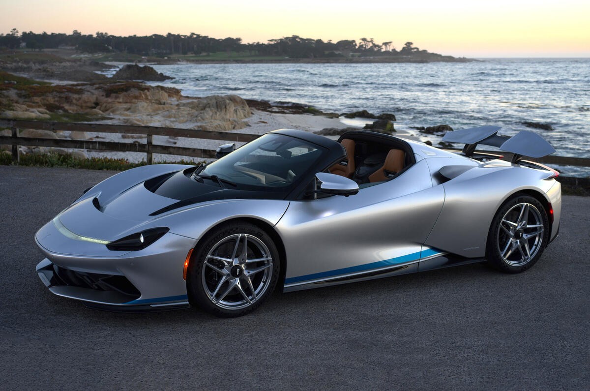 Automobili Pininfarina Battista Targamerica in California 11 Automobili Pininfarina Battista Targamerica in California 11