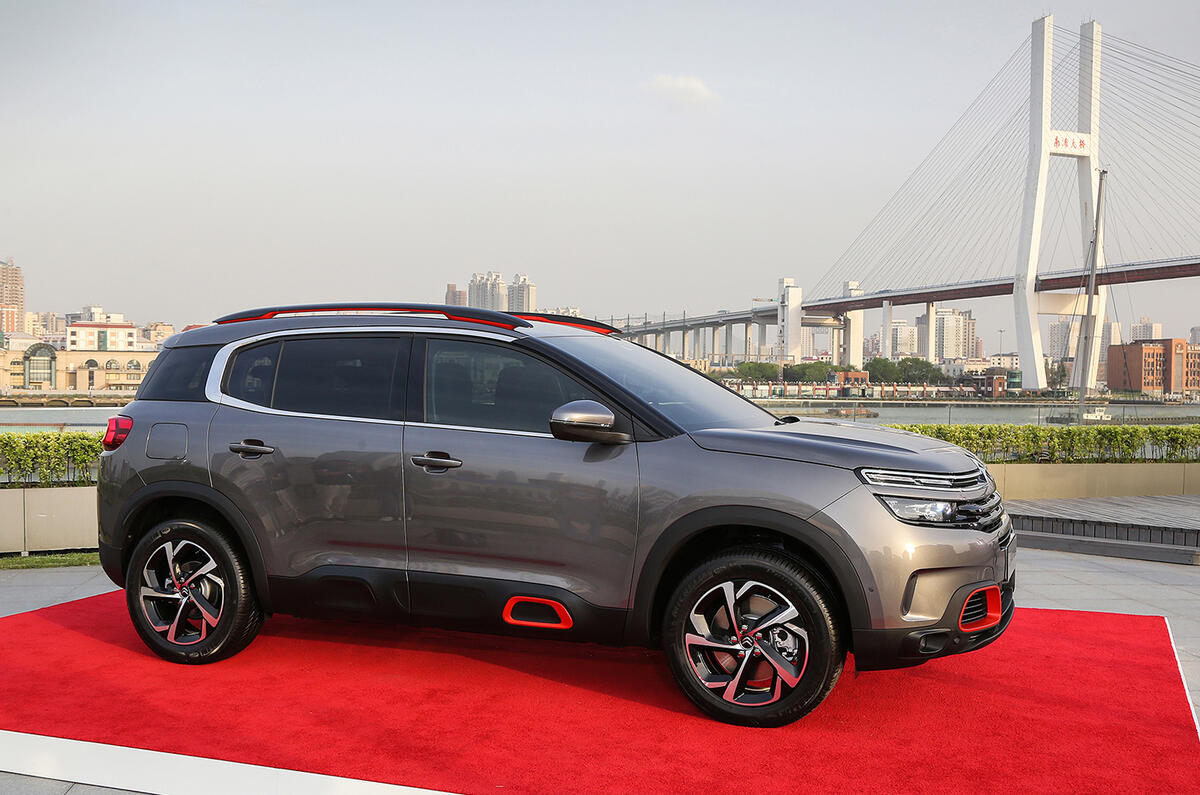 Citroen C5 Aircross revealed at Shanghai motor show