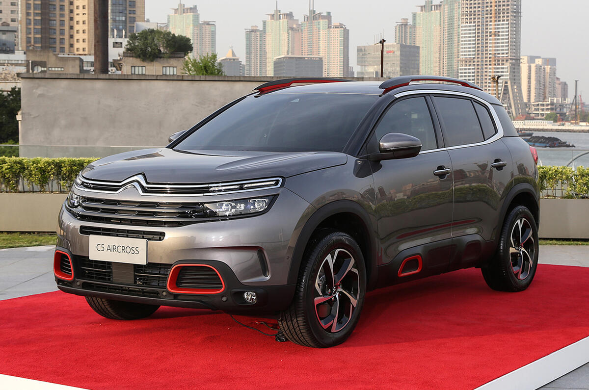 Citroen C5 Aircross revealed at Shanghai motor show