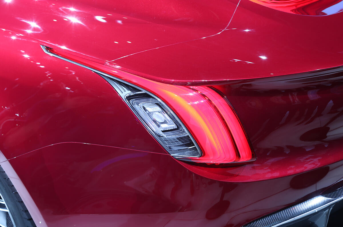 MG E-Motion EV design detail