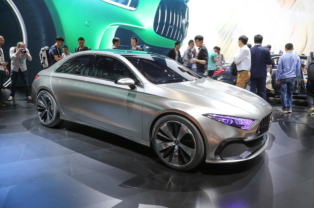 Mercedes-Benz Concept A Saloon brings the fight to BMW, Audi
