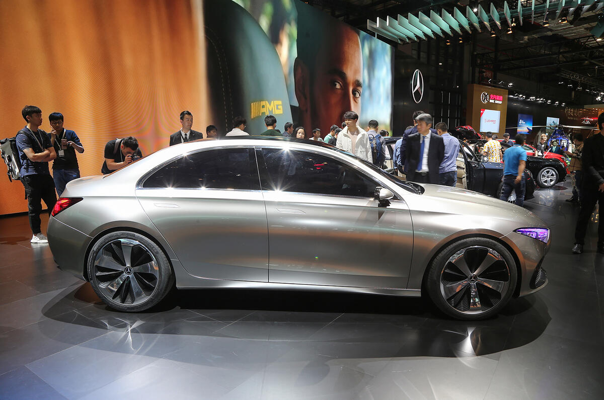 Mercedes-Benz Concept A Saloon brings the fight to BMW, Audi