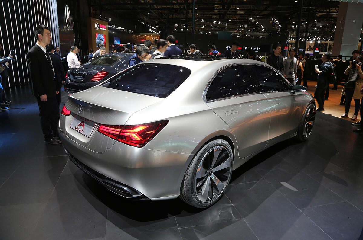 Mercedes-Benz Concept A Saloon brings the fight to BMW, Audi