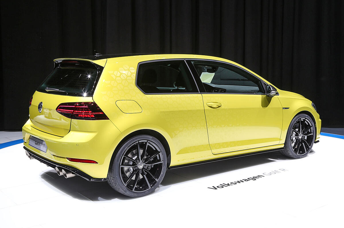 Volkswagen Golf R in Geneva