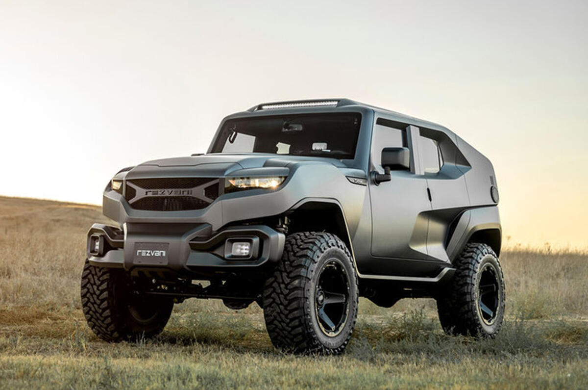 500bhp Rezvani Tank will be 'toughest SUV on the planet'