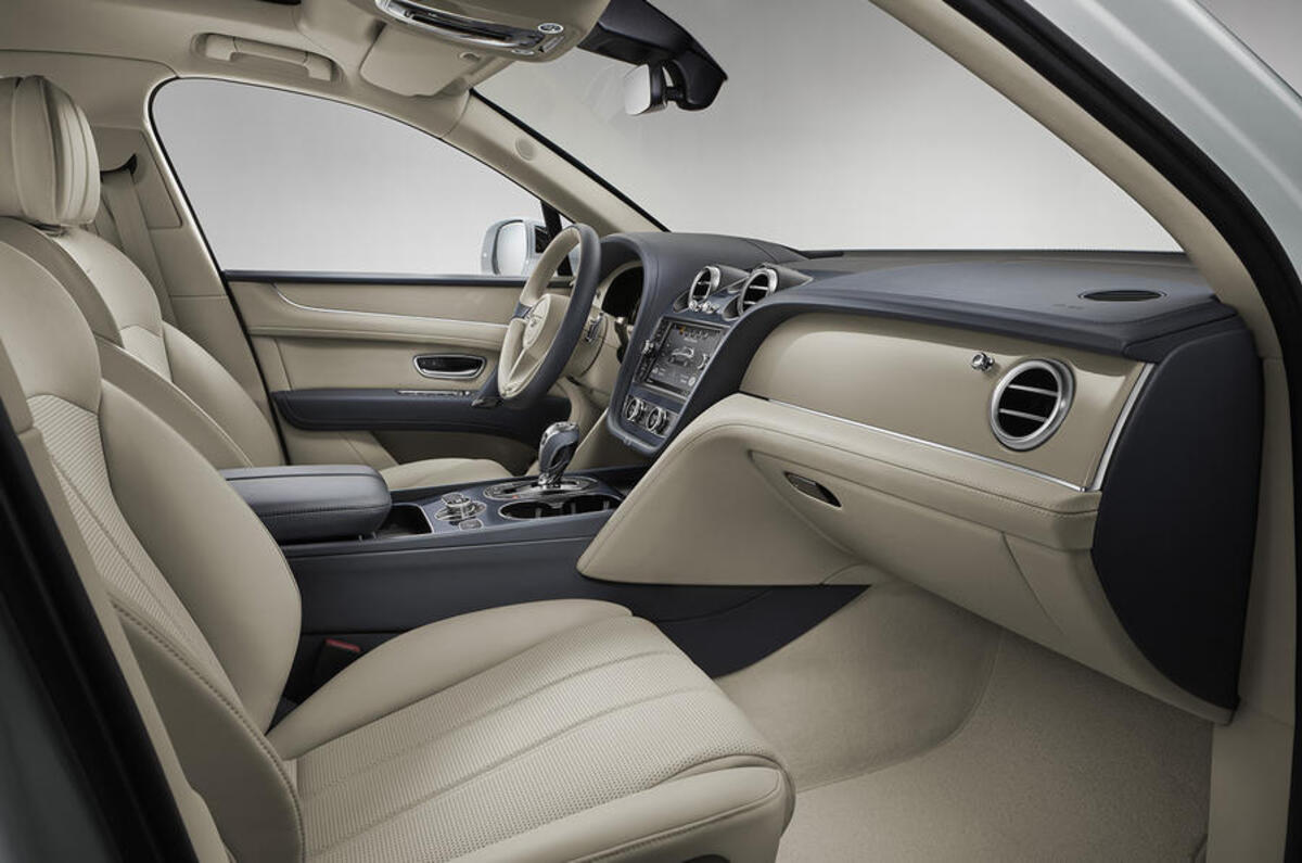 2019 Bentley Bentayga Hybrid - interior