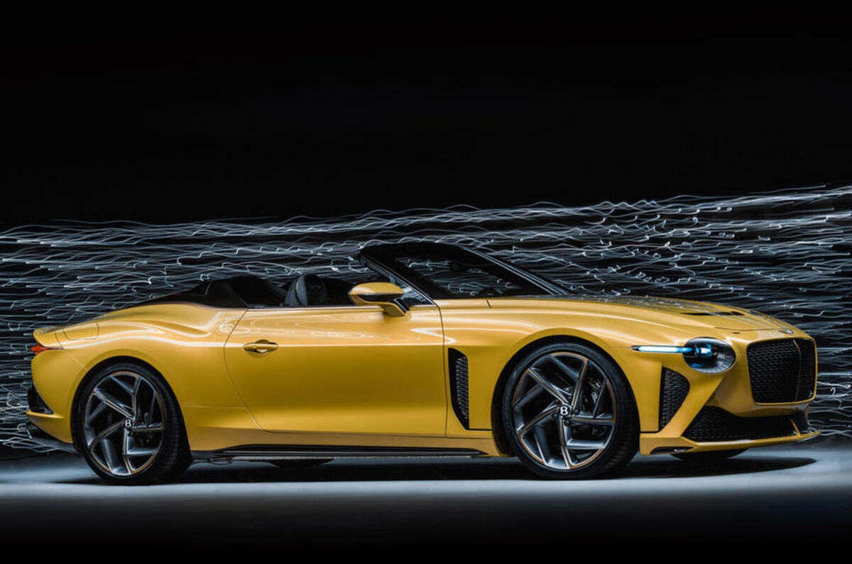 2020 Bentley Mulliner Bacalar studio shot 2020 Bentley Mulliner Bacalar studio shot