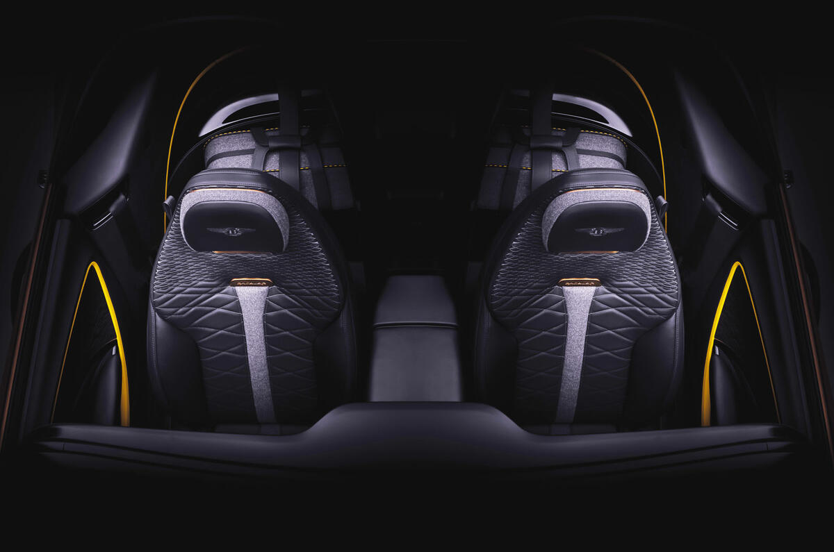2020 Bentley Mulliner Bacalar interior preview 2020 Bentley Mulliner Bacalar interior preview