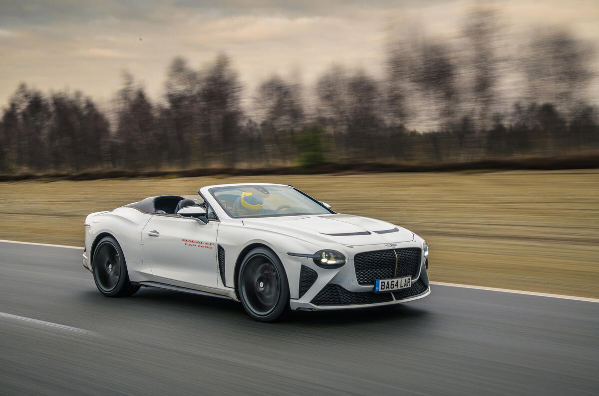 Bentley Bacalar Car Zero 1 Bentley Bacalar Car Zero 1