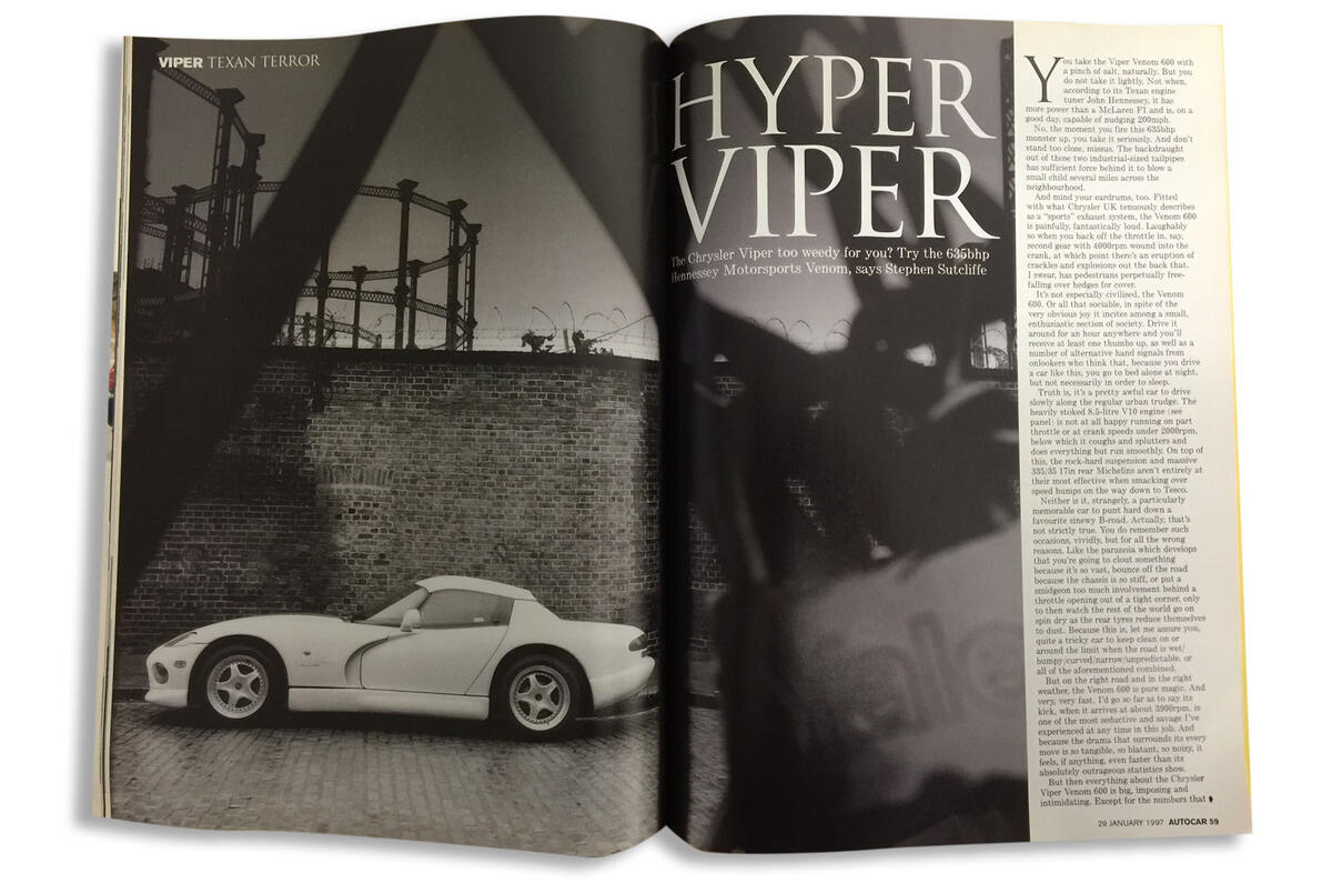 Dodge Viper Venom 600