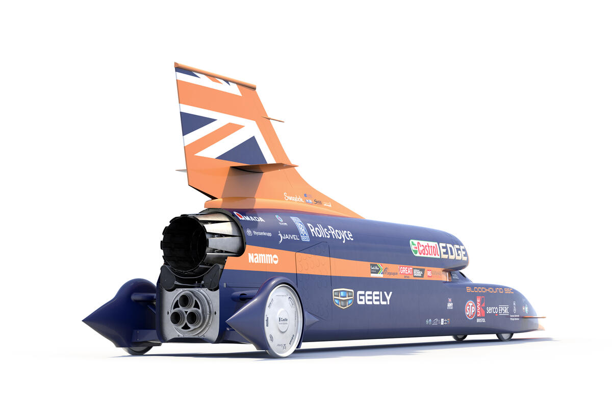 1000mph Bloodhound SSC successfully completes two 200mph runs