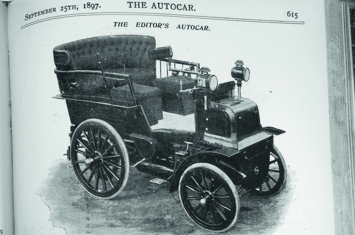Autocar editor Henry Sturmey's Daimler long-term test car