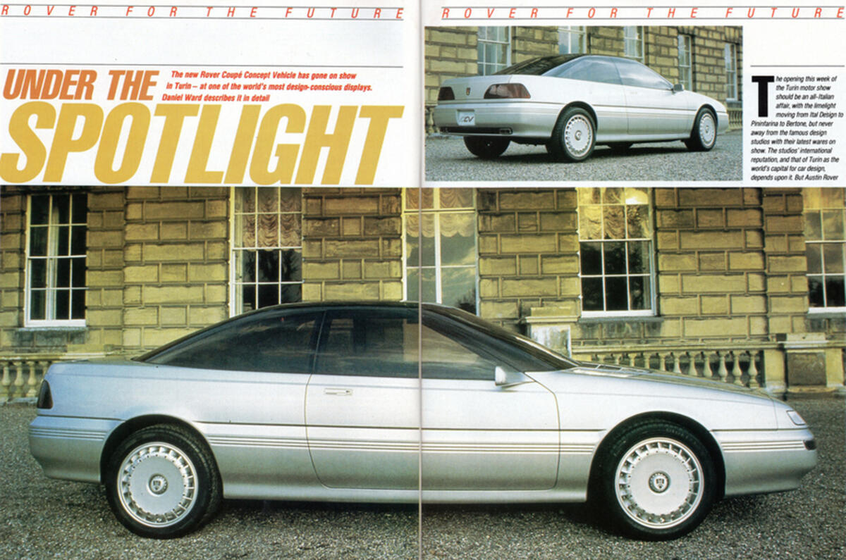 Austin Rover CCV concept