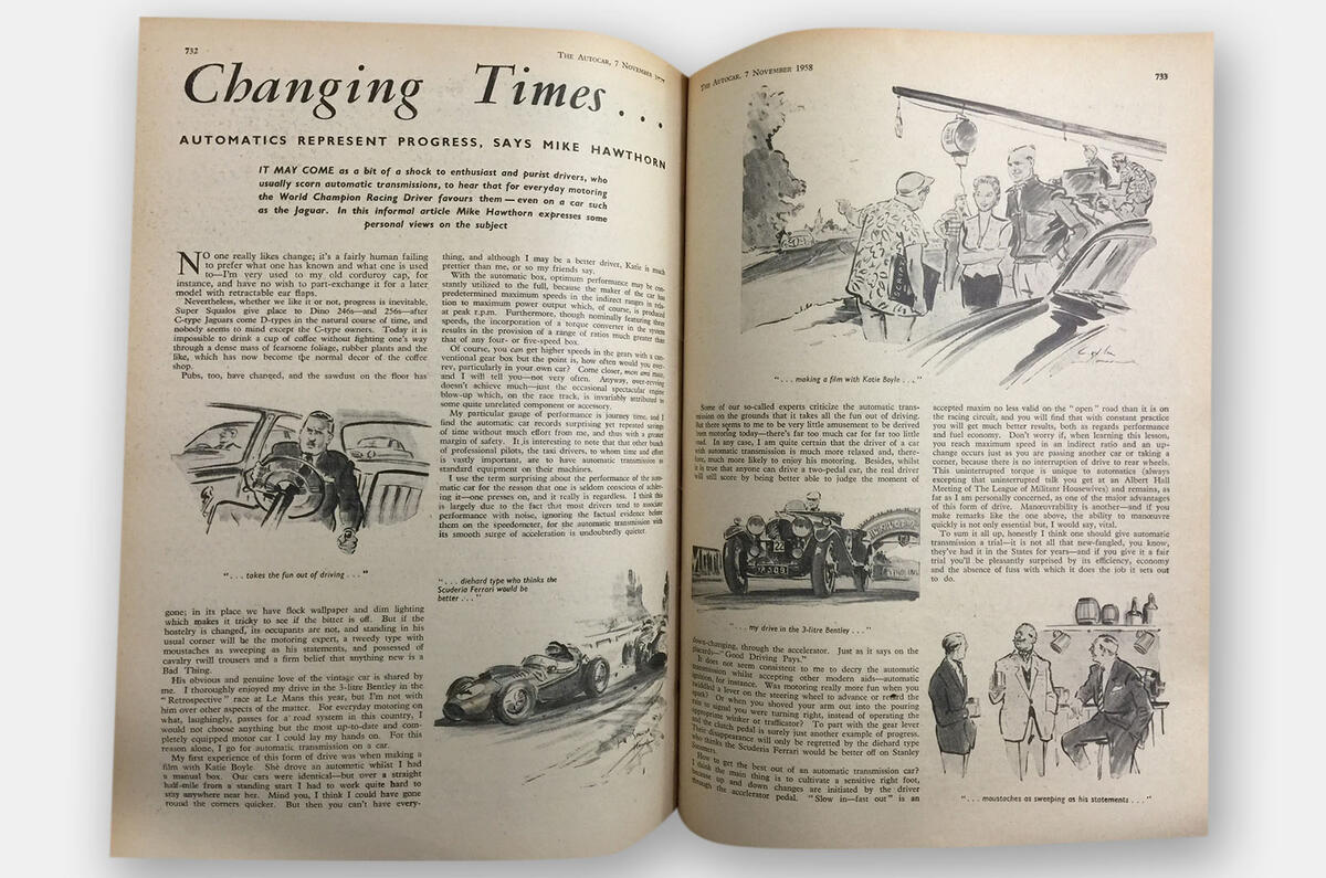 Hawthorn's original article in Autocar