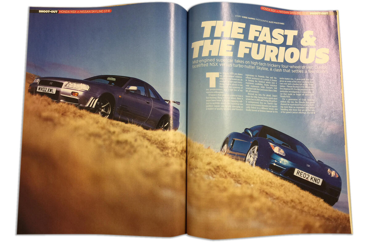 Honda NSX vs Nissan Skyline GT-R