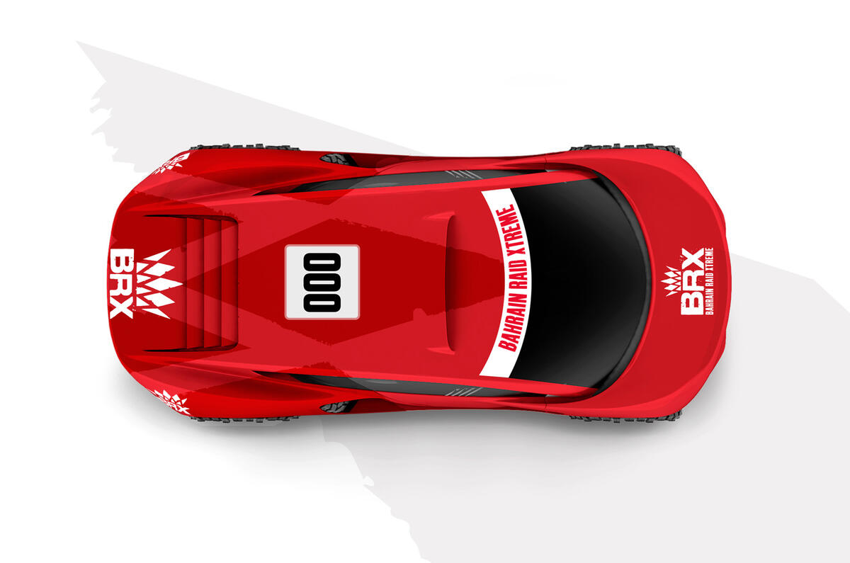Prodrive BRX Dakar Rally prototype - roof Prodrive BRX Dakar Rally prototype - roof