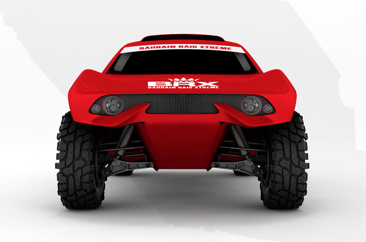 Prodrive BRX Dakar Rally prototype - front Prodrive BRX Dakar Rally prototype - front
