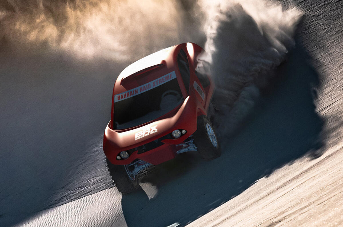 Prodrive BRX Dakar Rally prototype - front Prodrive BRX Dakar Rally prototype - front