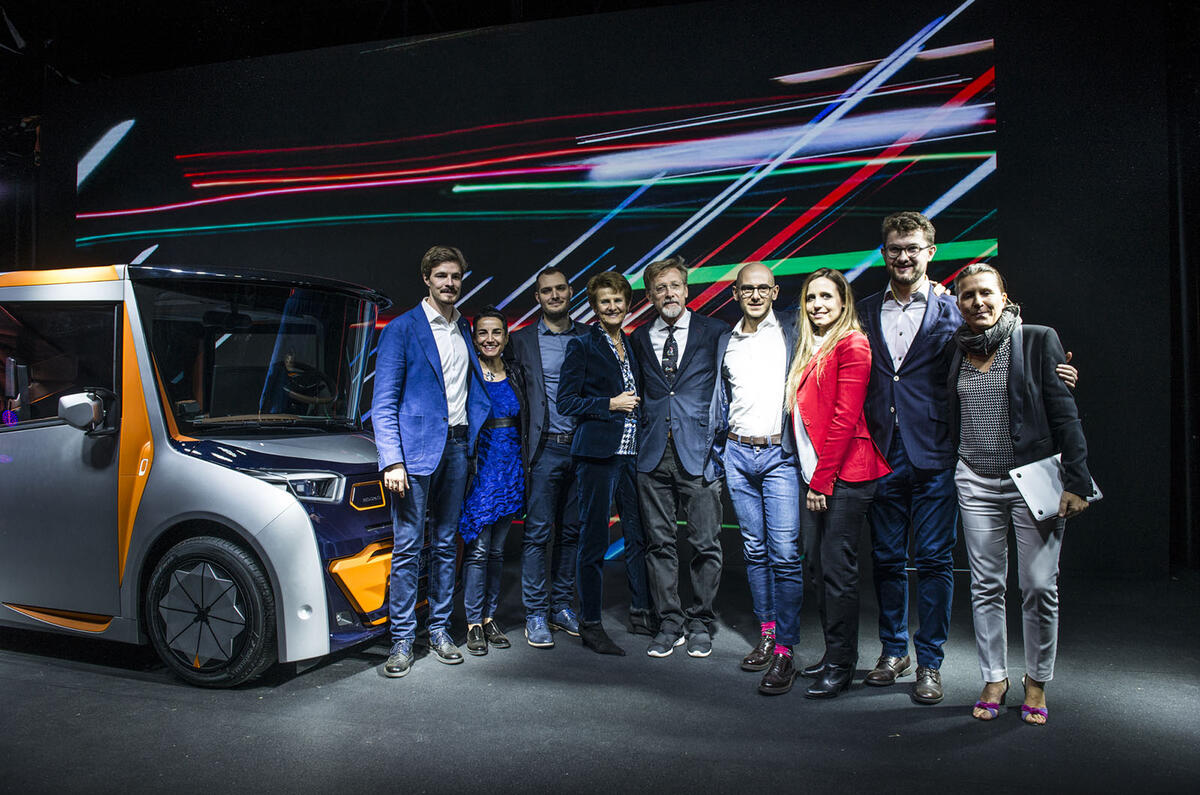 Chris Bangle Redspace electric city car - new pictures