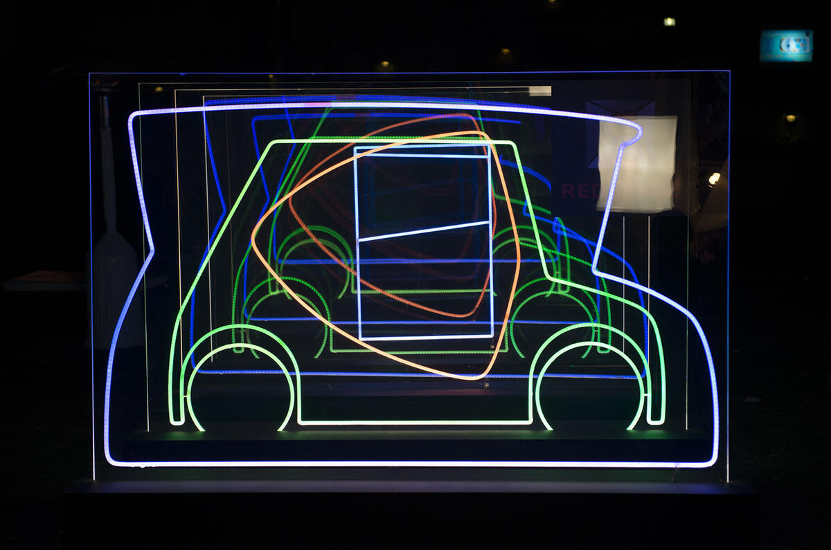 Chris Bangle Redspace electric city car - new pictures