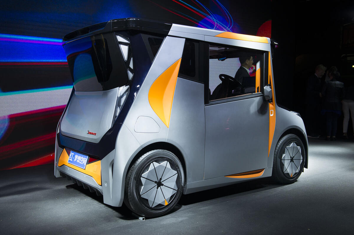 Chris Bangle Redspace electric city car - new pictures
