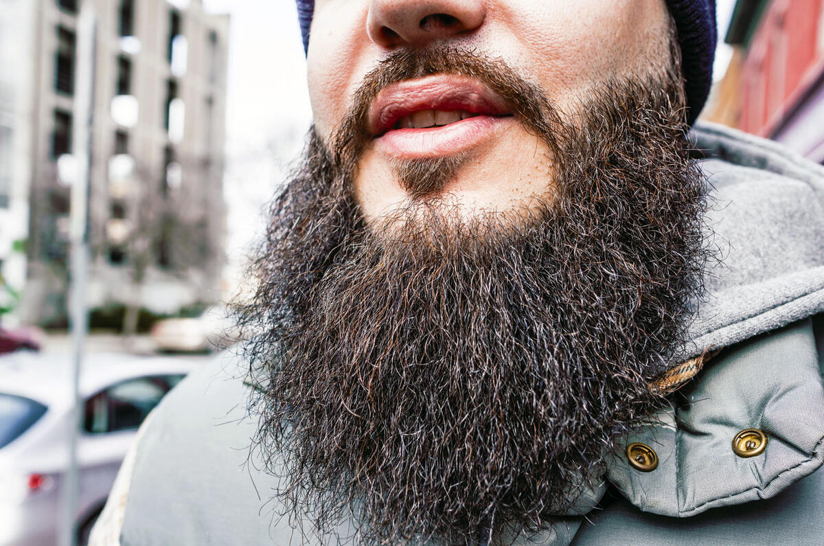 Bearded man