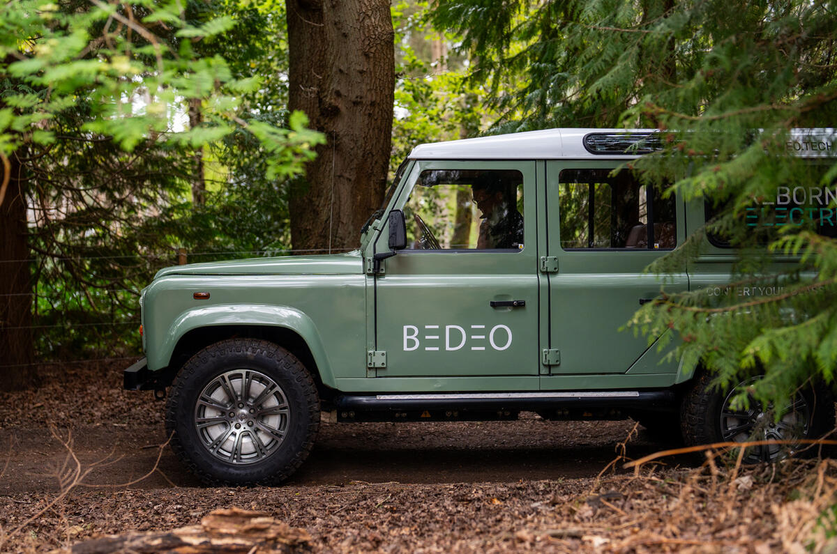 Bedeo Defender front logo