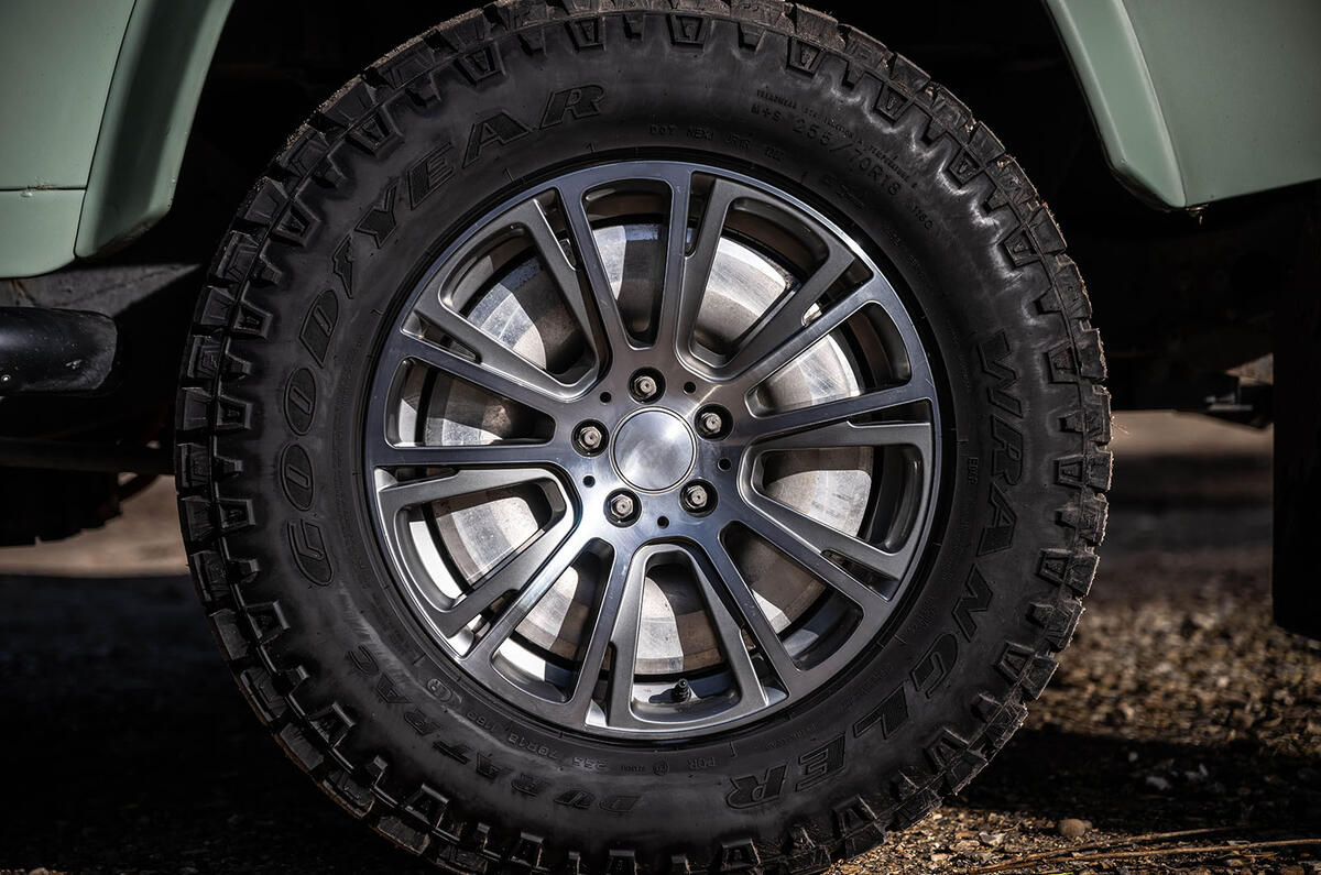 Bedeo Land Rover Defender EV wheels