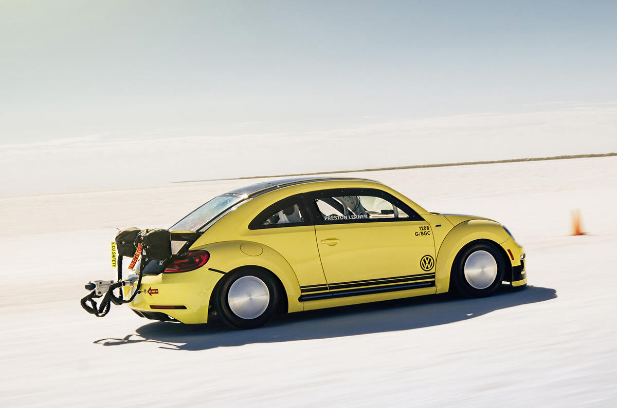 Tuned Volkswagen Beetle LSR achieves 205mph