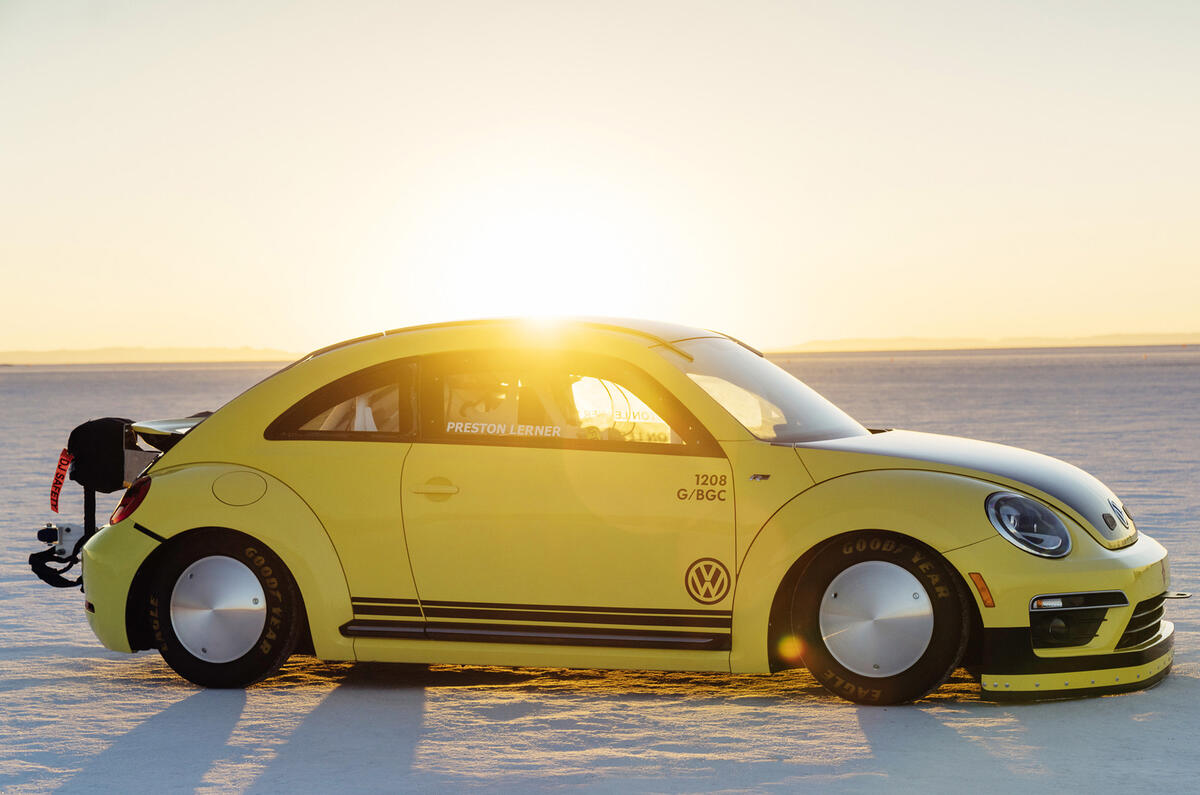 Tuned Volkswagen Beetle LSR achieves 205mph
