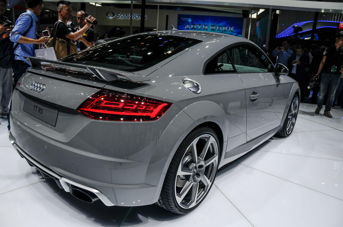 2016 Audi Tt Rs Guns For Porsche Cayman S With 163 51 800