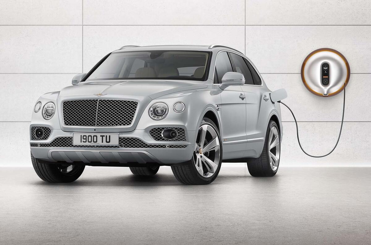 Bentley Bentayga plug-in hybrid